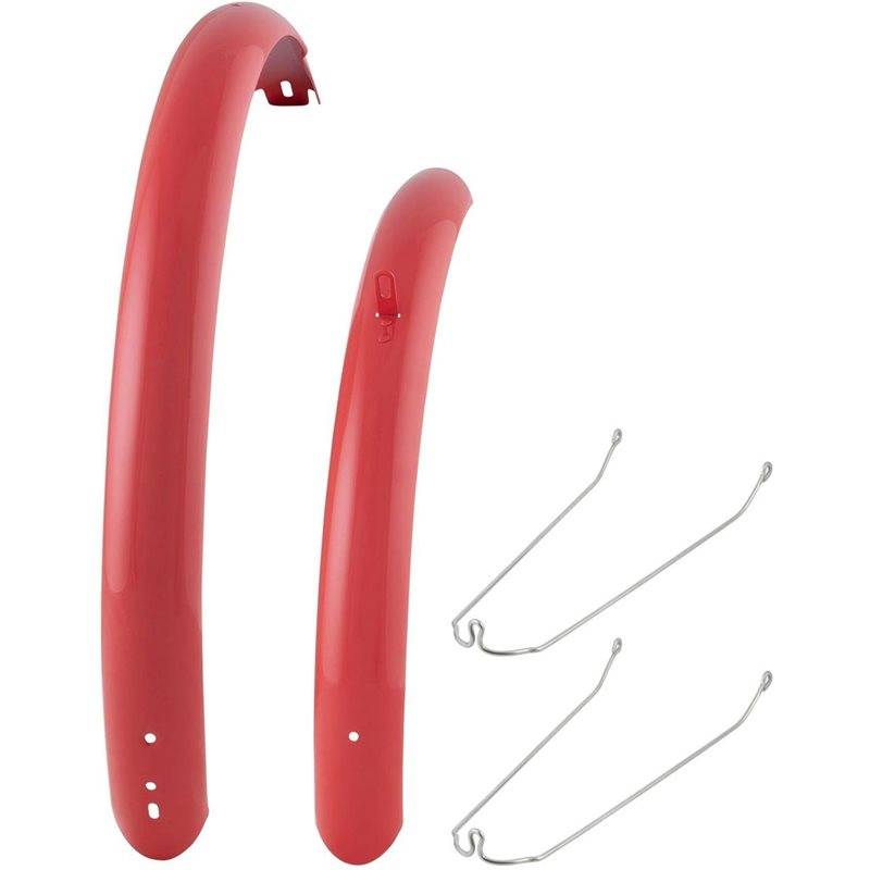 Electra Townie Original 7D EQ Dam skärmsats 24", Front and Rear - Curry