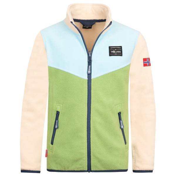 Trollkids Kid's Oppdal Jacket XT Exclusive Fleecejakke Børn størrelse 104 farve kulørt