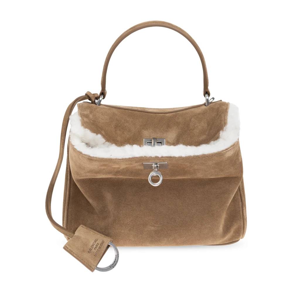 Balenciaga Rodeo Håndtaske - Tasker - Dame - Beige - ONE SIZE - Uld