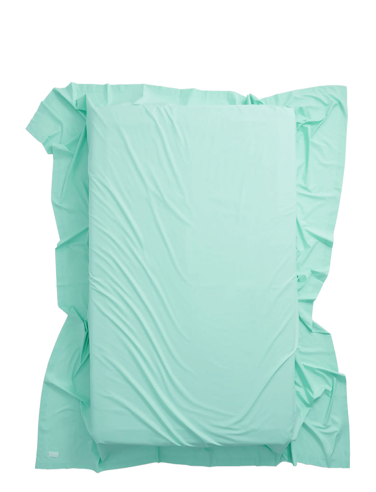 MAGNIBERG Mother Flat Sheet Poplin | Green | 260X 280 cm