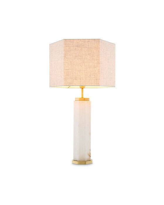 Newman bordlampe alabast