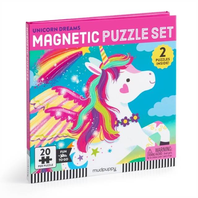 Unicorn Dreams Magnetic Puzzles Set (Jigsaw, Engelsk)