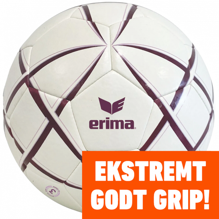 Erima Magic White Håndbold - Hvid & Burgundy - Str. 00.