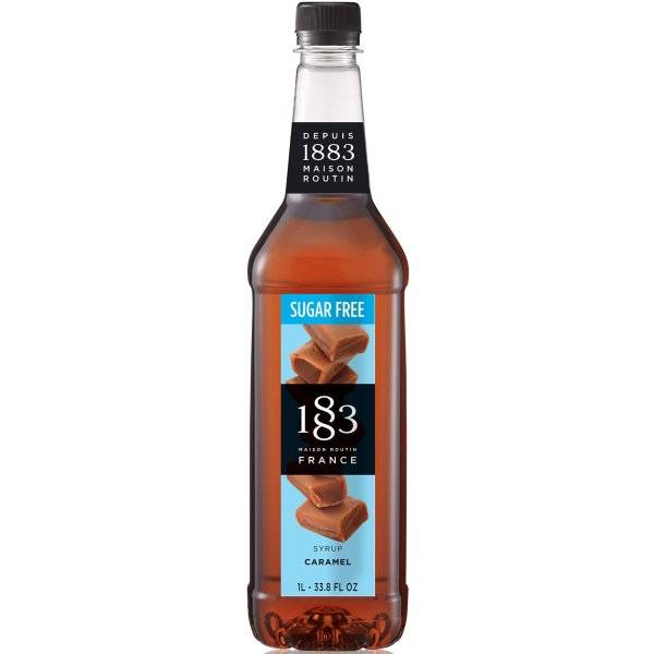 Maison Routin 1883 Sugar Free Caramel Syrup 1000 ml