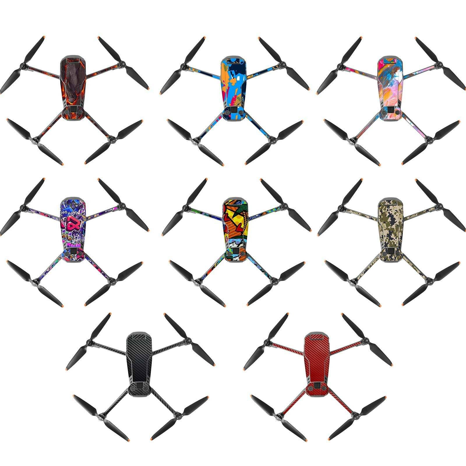 Sunnylife Vattentäta PVC klistermärken Drone Body Skin Skyddande Arm Fjärrkontroll Protector för DJI Mavic 3 PRO / Mavic