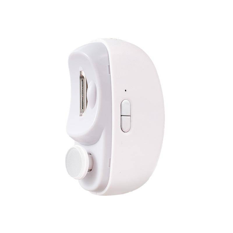 Electric Nail Clipper Grinding Polishing Automatic Nail Trimmer with LED Light Nail Cutter Manicure for Adult Baby Rechargeable
