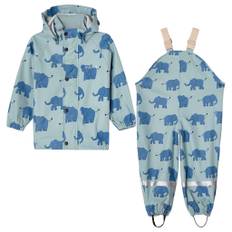 Kuling San Marino Ofodrat Regnställ Sky Blue Elephant 122/128 cm  Blå  122/128 cm  Unisex