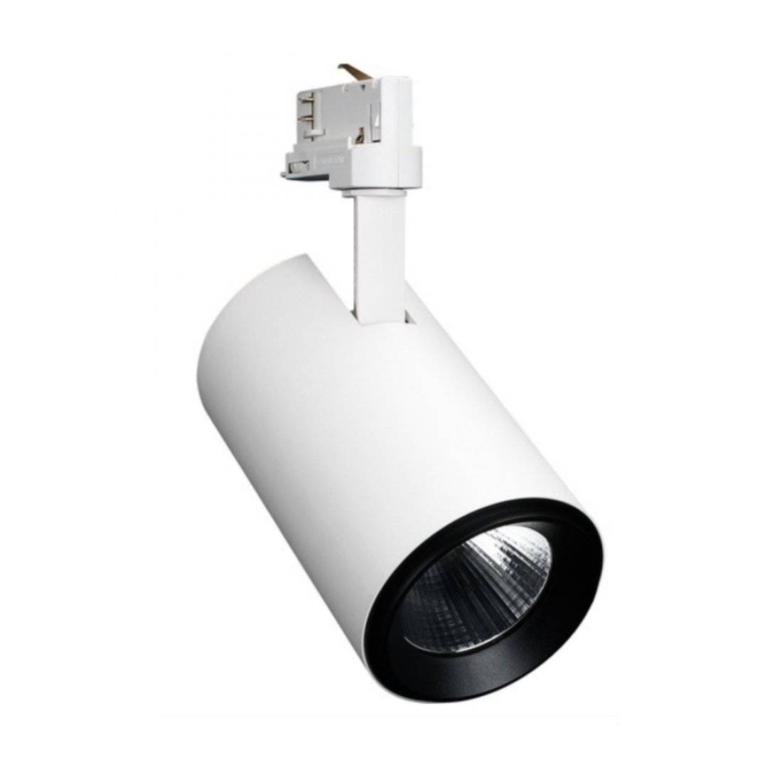 P-830MW LED Spotlight för 3-fasskena 30W - Vit