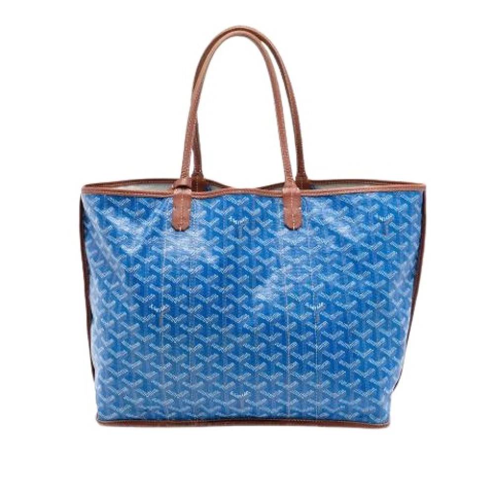 Goyard Vintage Pre-owned Fabric Tote - Vintage - Dame - Blå - ONE SIZE -