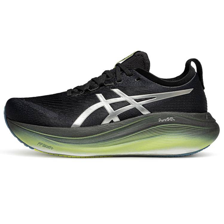 ASICS GEL Nimbus 27 Låg topp FLYTEFOAM BLAST /AHAR+ Långdistanslöparskor Herr Svart Sneakers 1011C030-001 44