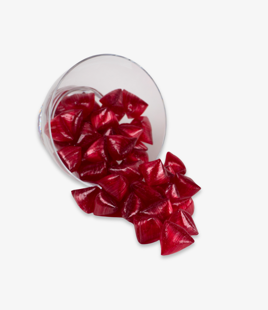 Hindbær bolcher - 250 g