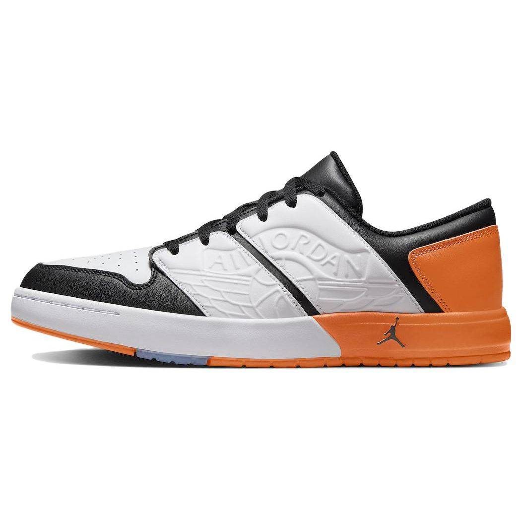 Air Jordan Nu Retro 1 Low Shattered Backboard Herr Sneakers Vit Svart Orange-Blaze DV5141-108 43