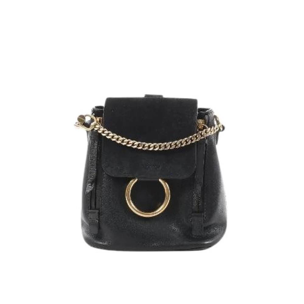 Chloé Pre-owned - Pre-owned Faye Ryggsäck Vintage - Dam - ONE Size - Läder