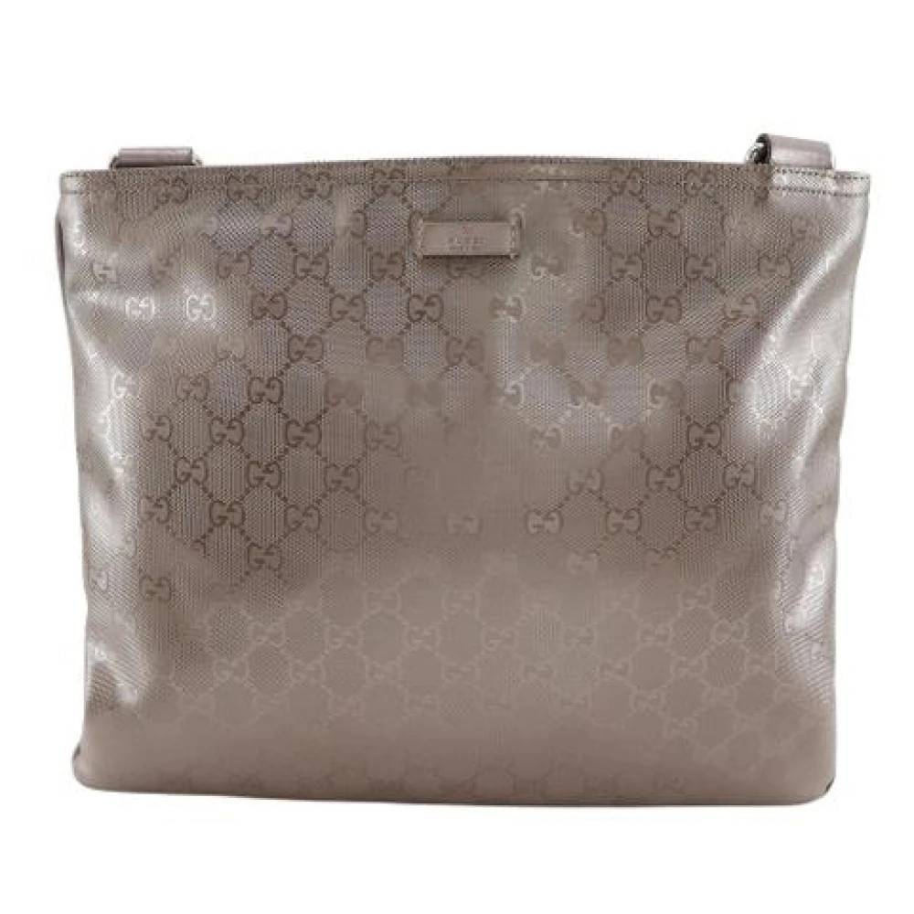 Gucci Vintage Pre-owned Vintage Skuldertaske - Vintage - Dame - Brun - ONE SIZE - Uld