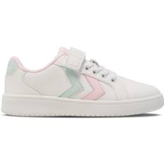 Hummel Derby Court Jr Sneakers, White/Pink, 31