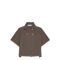 BUSNEL Gertrude Dogtooth Cape Brun