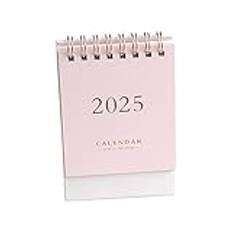 Small Desk Calendar, Standing Desk Calendar, Desktop Calendar Organizing, Jul 2024 to Dec 2025 Calendar, Monthly Desktop Calendar, Reusable and Portable for Home, Bedroom, Living Room, Workplace