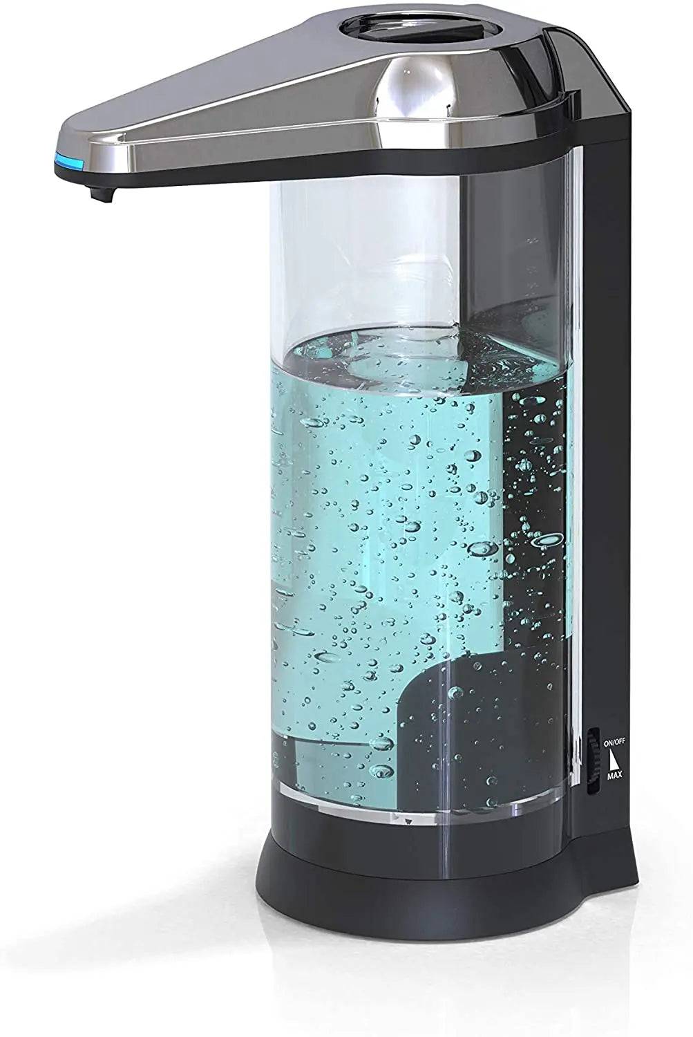 17oz / 500ml Premium Touchless Battery Operated Electric Automatic Soap Dispenser w/Adjustable Soap Dispensing Volume Control - Black