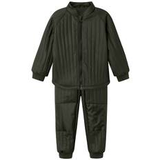 Name It Regnsæt - Quilt - NmmMud - Rosin - Name It - 1½ år (86) - Regntøj
