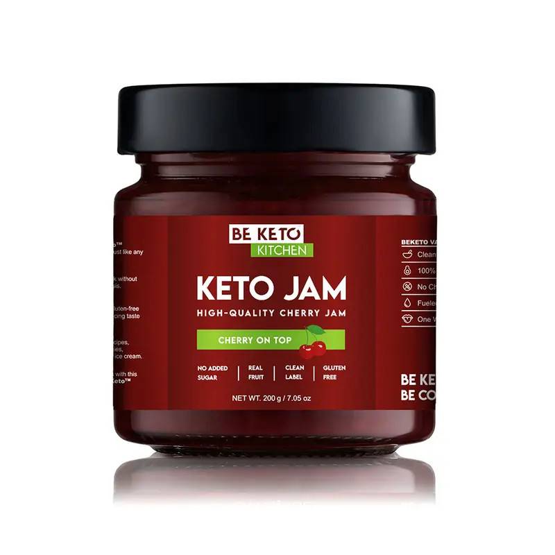 KETO Jam Cherry on Top 200g Bäst Före 2026-09