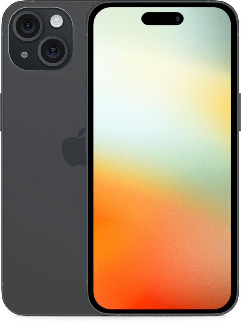 Begagnad Apple iPhone 15 garanti - 1 års garanti - Bra kosmetiskt skick - 128GB - Blå - Nytt batteri (128 GB)