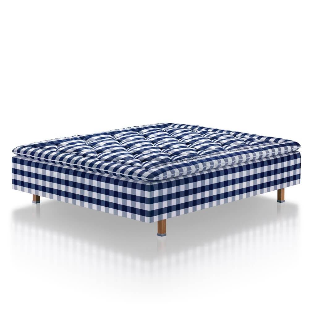 Hästens Excel Ramsäng 160x210 Blue Check (160x210)