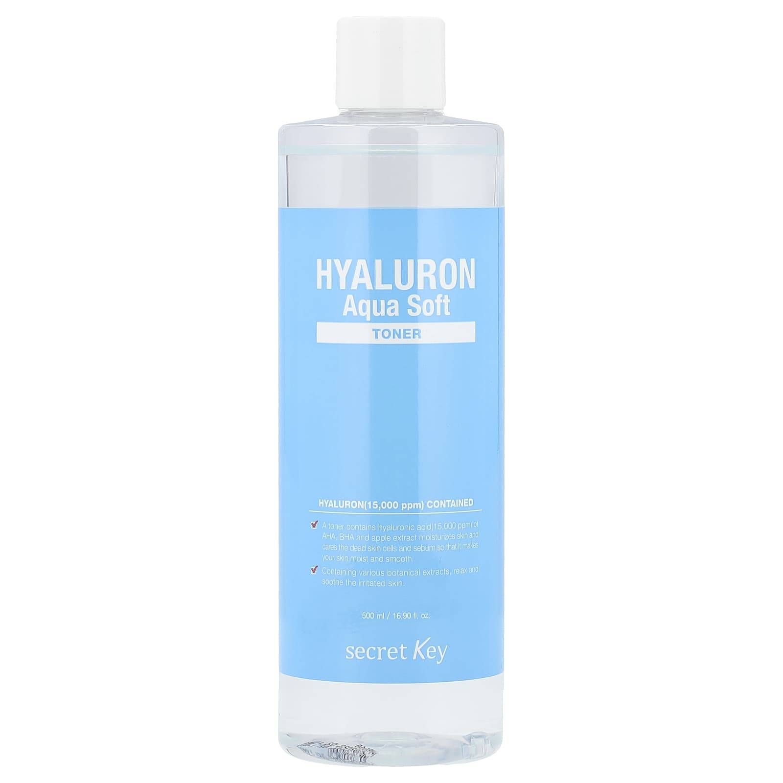 Hyaluronic Aqua Mjukgörande Toner, 500 ml(16.9 fl oz)