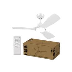Philips Loftslampe med faste vinger 42' - 30W loftsventilator og 24W LED-lampe med 3-trins dæmpning