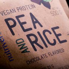 Nutriversum - Pea & Rice Vegan Protein - VEGAN - NEW, Vanilla - 500 g