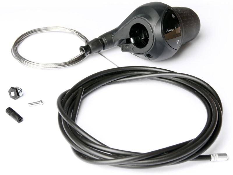 Shimano Nexus 7-Speed Drejegreb, Sort