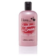 I LOVE I Love Bath Shower Strawberries Cream 500Ml Nude