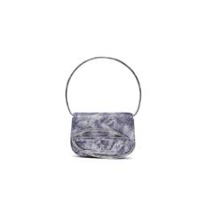 1DR-Iconic shoulder bag in shimmer fabric