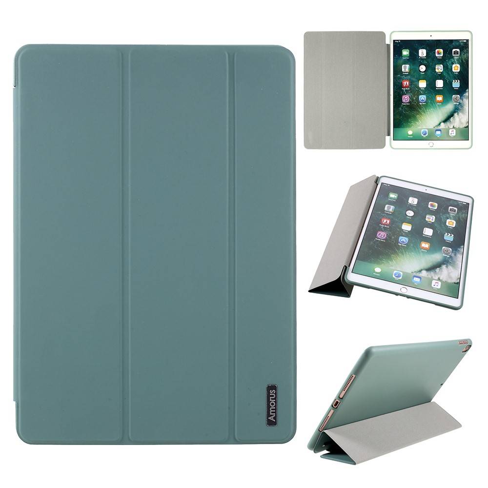 AMORUS iPad 10,2" 2021/2020/2019 etui - grøn