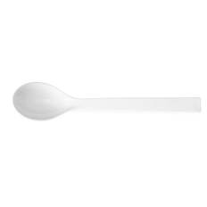 Salladssked vit SAN-plast 0,06 L, längd 335 mm, Hendi