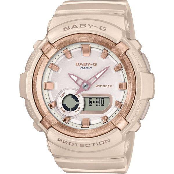 CASIO Women's Baby-G BGA-280BA-4AJF [BABY-G BGA-280 Color Model] Round Watch Resin Digital Analog