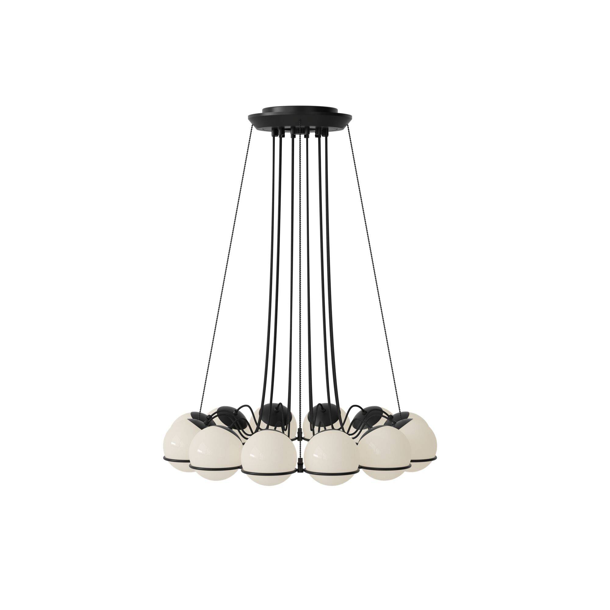 Model 2109/12/14 Loftlampe Sort.