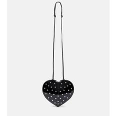 AlaÃ¯a Le CÅur studded leather crossbody bag