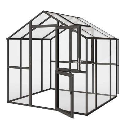 KGT Aptasia III,small, drivhus, antracitgrå, 5,06 m²