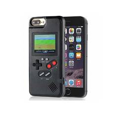 iPhone 7 Klassisk Gameboy Skal Färgskärm | 36st Små Spel - Svart
