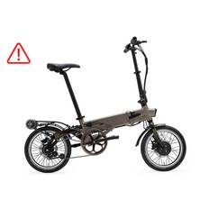 Flebi Supra 4.0+ foldbar e-cykel - Titanium - Renoveret