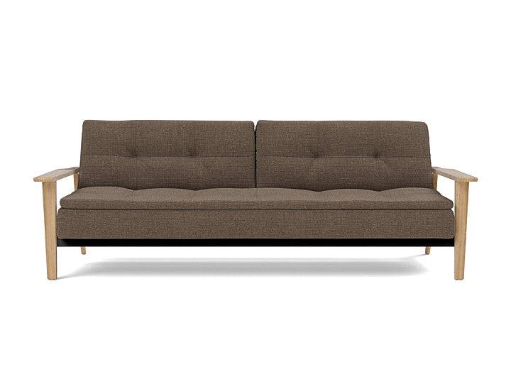 Dublexo Frej Sovesofa - Lys egetræ / 411 Esina Cedar Brown