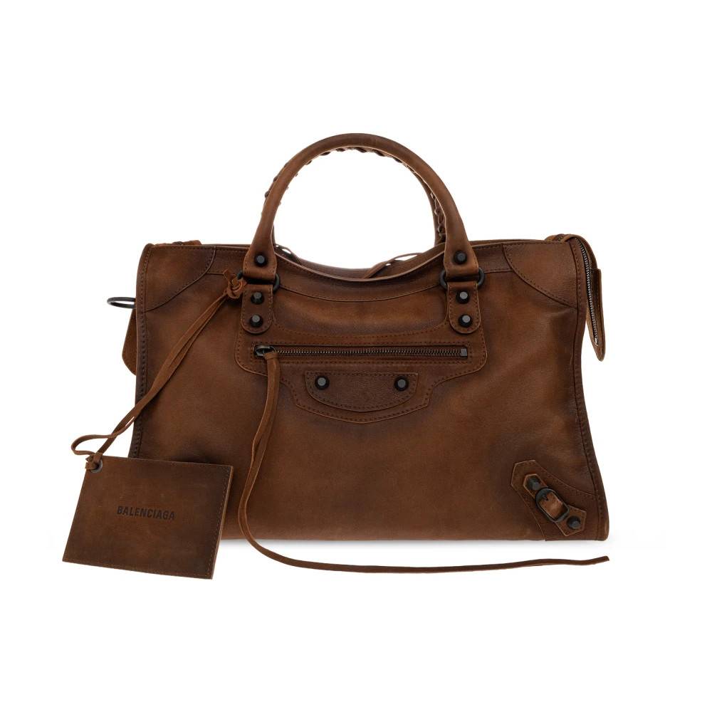 Balenciaga Le City Medium Shopper Bag - Tasker - Dame - Brun - ONE SIZE -