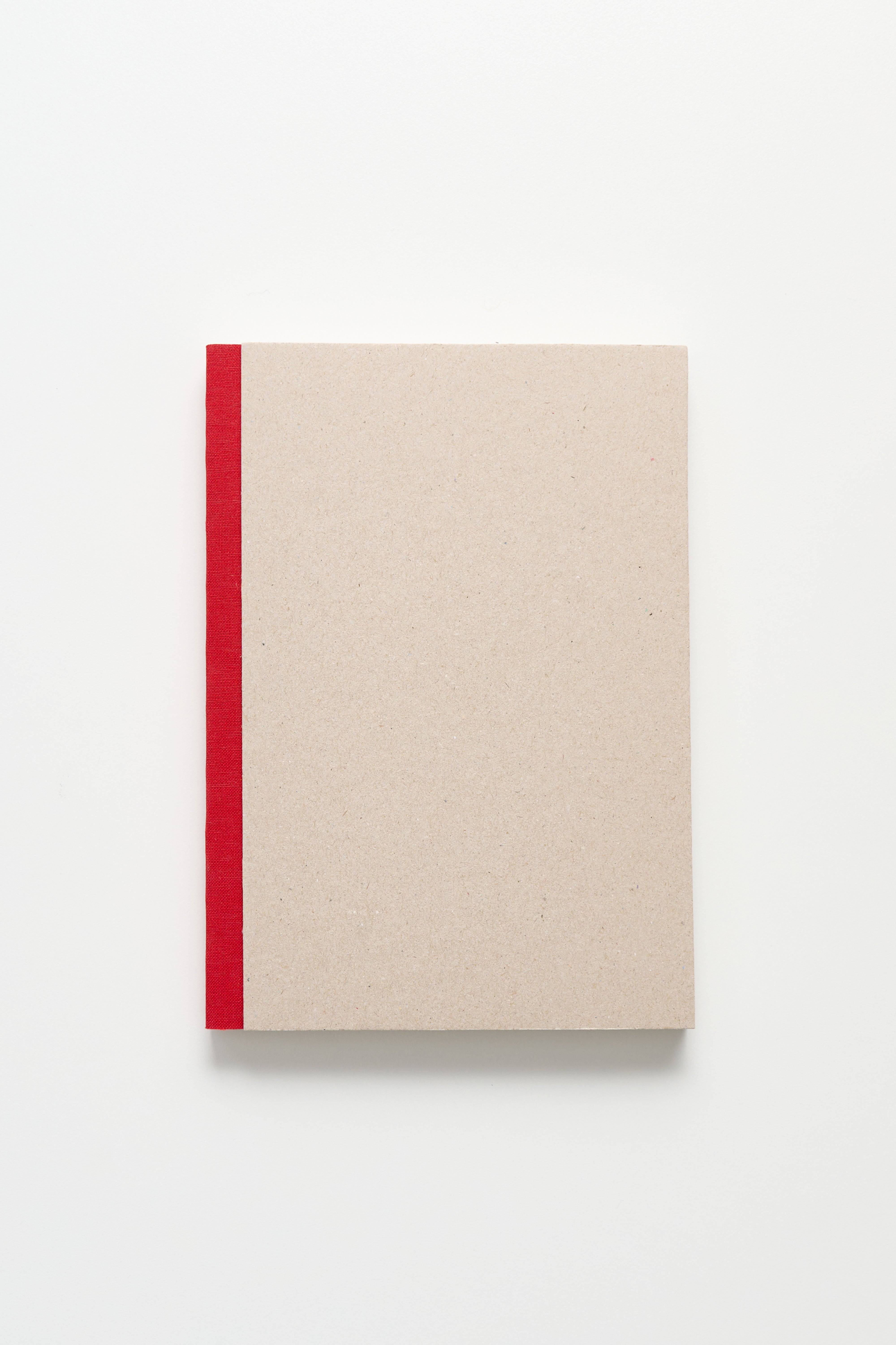 Kunst & Papier Sketchbook Pasteboard Cover A5 Red (One size)