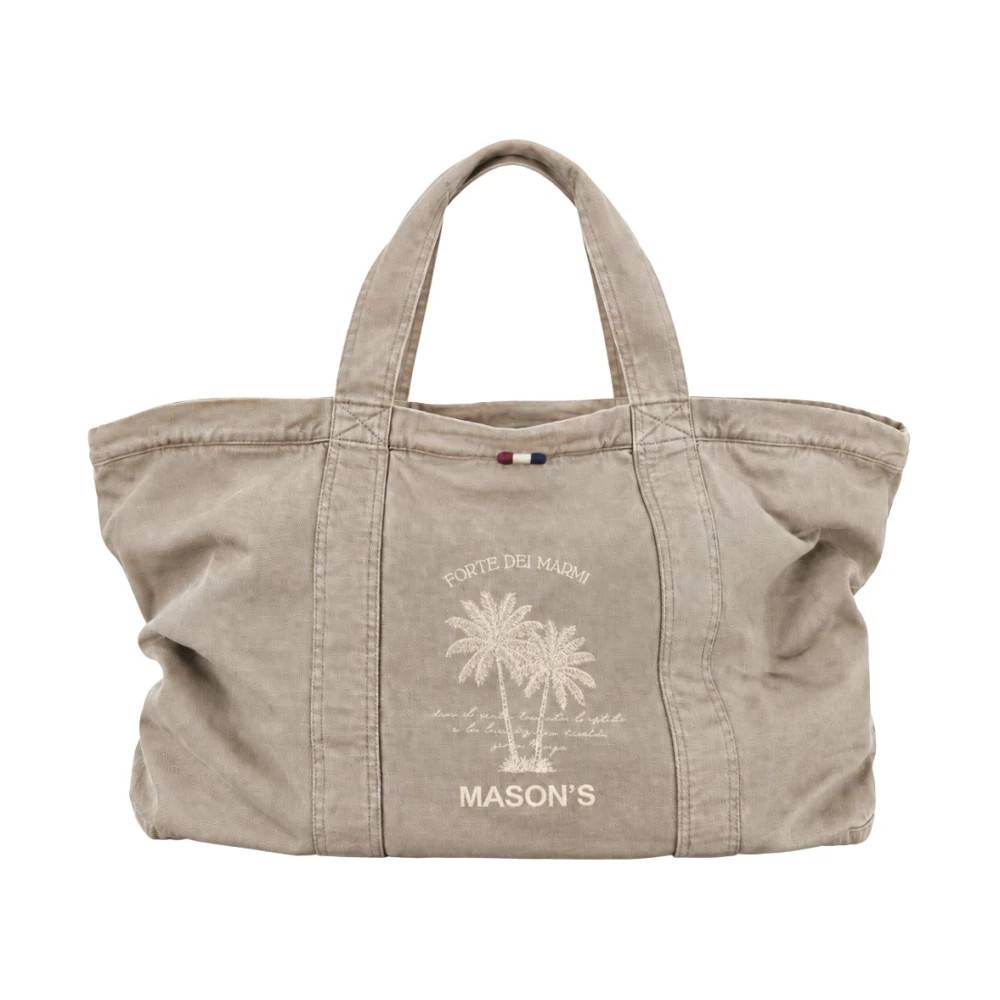 Mason's Tote Bags - Tasker - Herre - Beige - ONE SIZE -