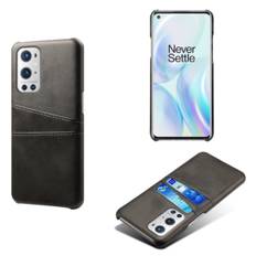 Kortholder OnePlus 9 Pro cover mobilcover hul til oplader hovedtelefoner - Black OnePlus 9 Pro 5G