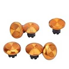 Metal Thumbsticks for PS5 Edge, for PS5 Pro Elite, for PS4, för Switch Pro, for Xboxone, for XboxSeries, Thumbstick Joystick (Guld)