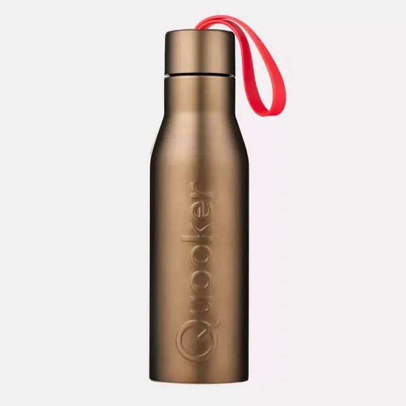 Quooker termoflaske, bruneret messing
