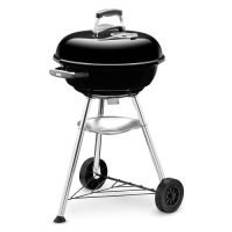 Weber - Barbecue Carbonella Weber 1221004 COMPACT KETTLE D.47 Nero
