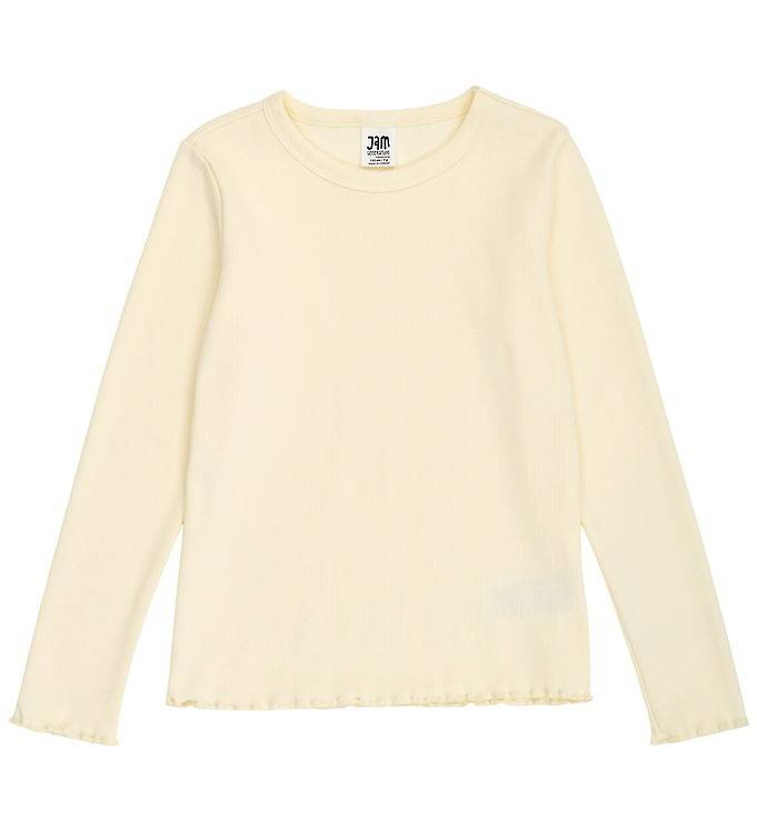 Jam Generation Bluse - Rib - Papyrus - Jam Generation - 4 år (104) - Bluse