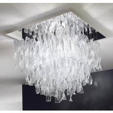 Aura PL 75x75 loftlampe Axo - Rød